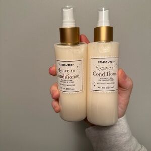 Trader Joe's Gold Leave-In heat protectant Conditioner